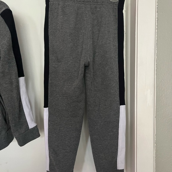 Puma Charcoal and Black Sweat Jogger Tracksuit - Picture 5 of 6
